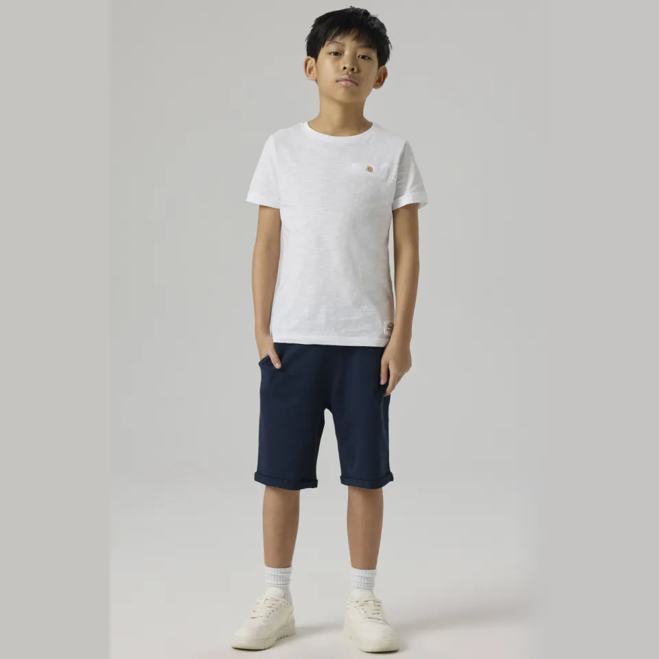 NAME IT NKMVERMO sweatshort donkerblauw Dark Sapphire