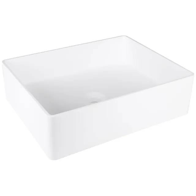 Differnz Solid wastafel 48.5x38x14 cm wit
