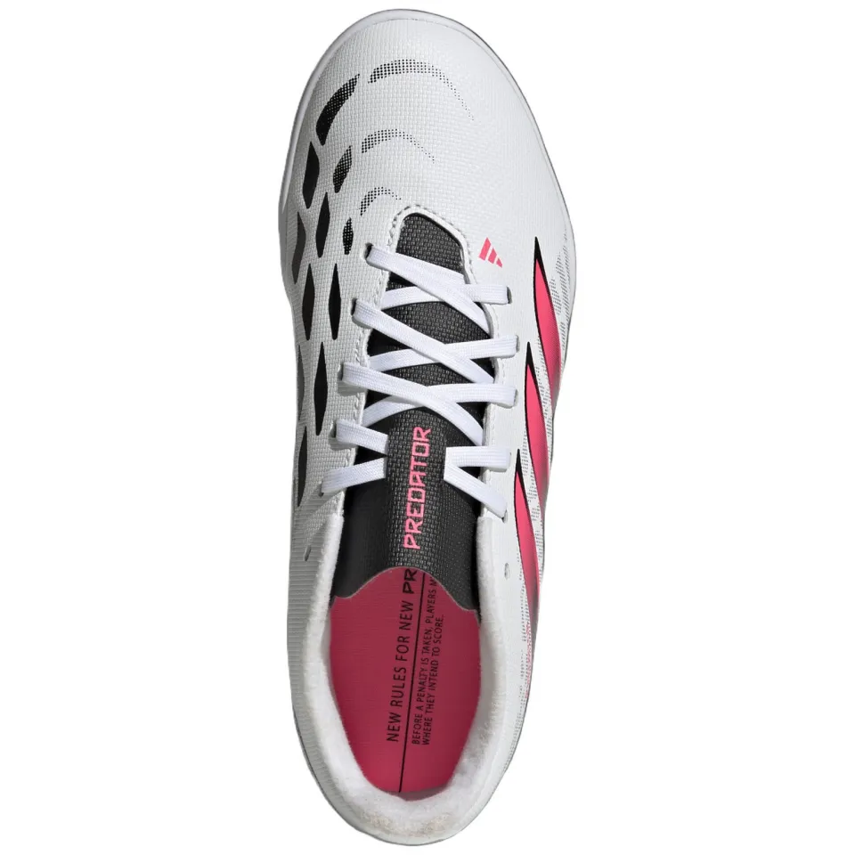 Adidas Performance Predator Club IN Sala junior voetbalschoenen - wit/roze, foto 5