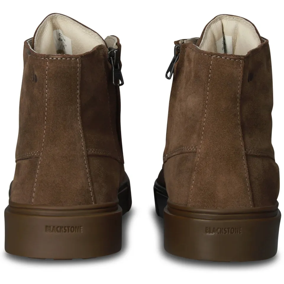 Blackstone Ruby Eero - Zipper - Walnut - Suede sneaker (high) brown, foto 4