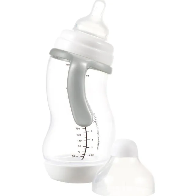 Difrax Brede Papfles XL 310 ml wit