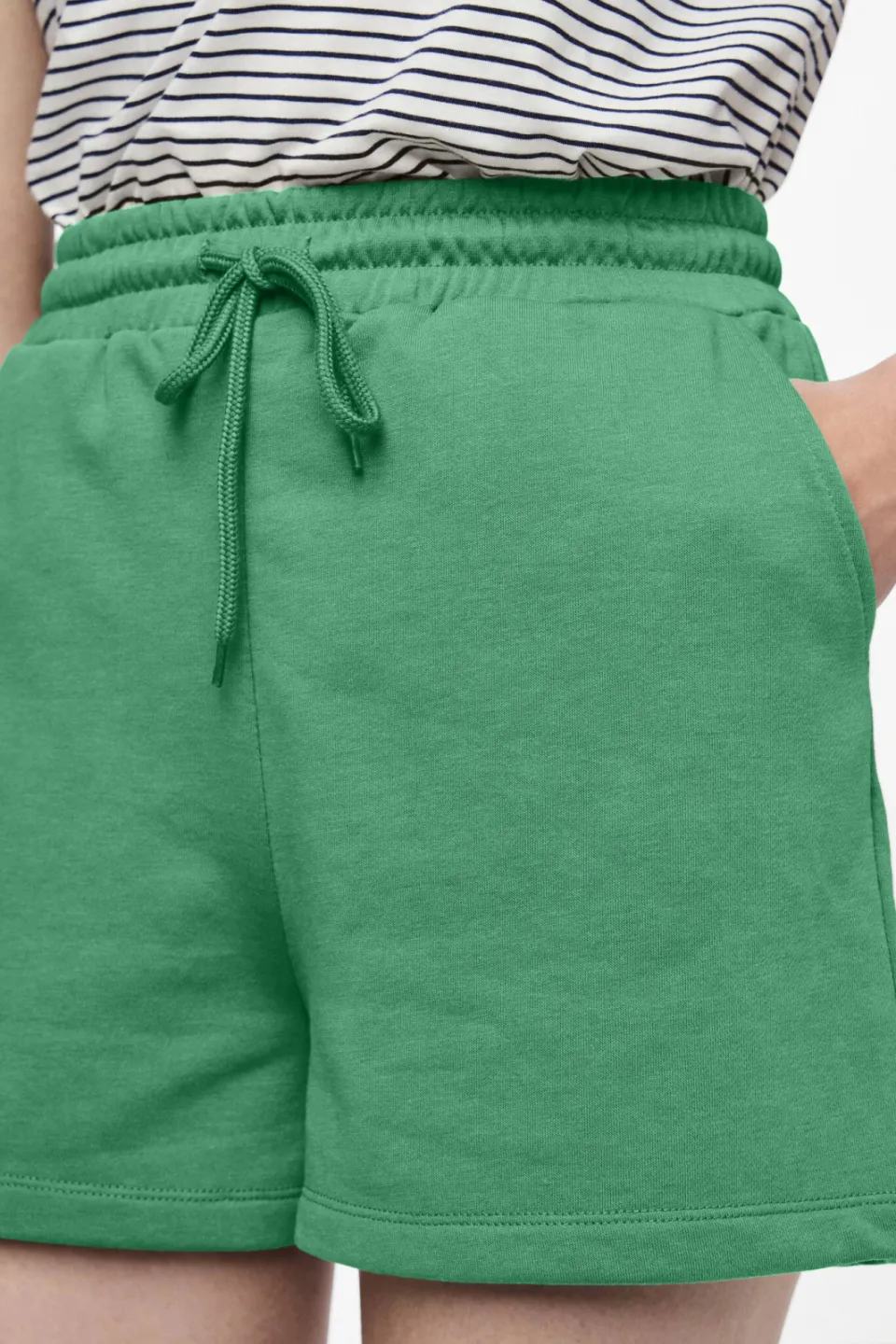 Pieces PCCHILLI sweatshort groen, foto 7
