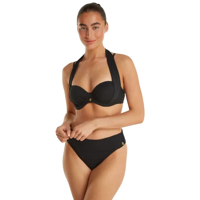 Ten Cate Multiway padded wired bikinitop zwart