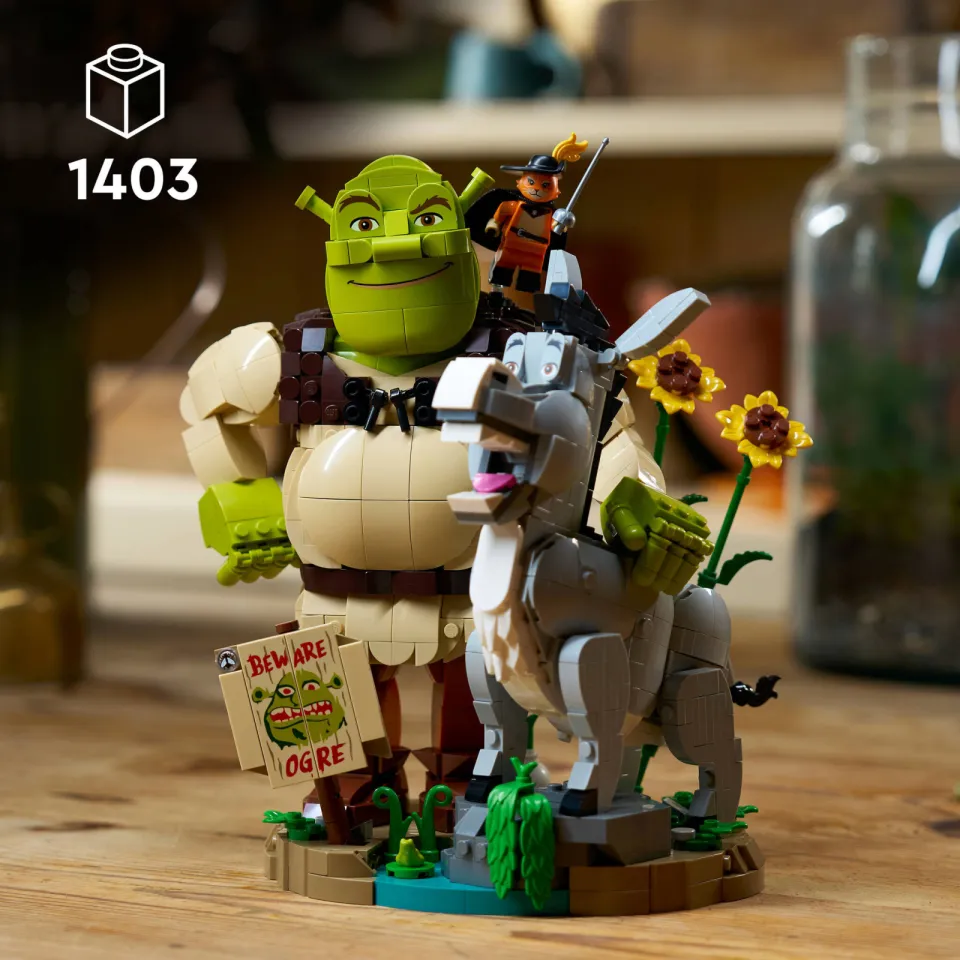 Lego Shrek: Shrek, Ezel en de Gelaarsde Kat Film Set 72423, foto 6