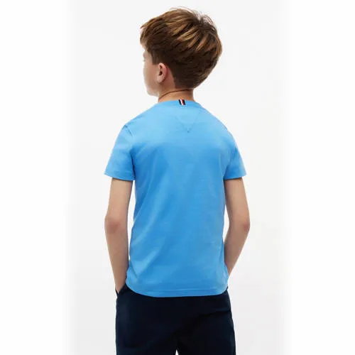 Tommy Hilfiger t-shirt hemelsblauw, foto 3