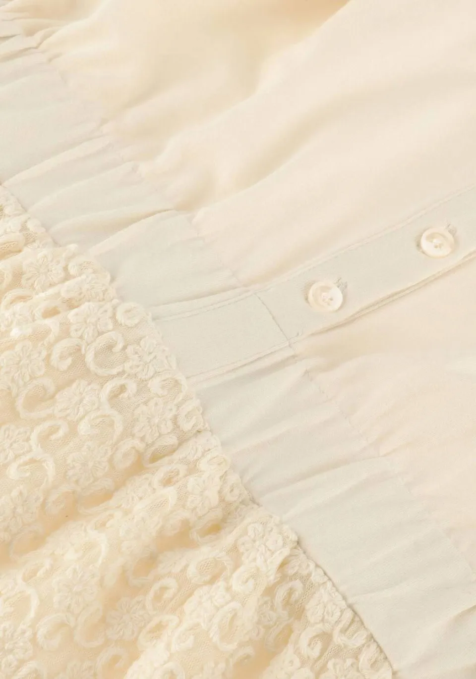 Ton & Ton Tara jurk creme, foto 4