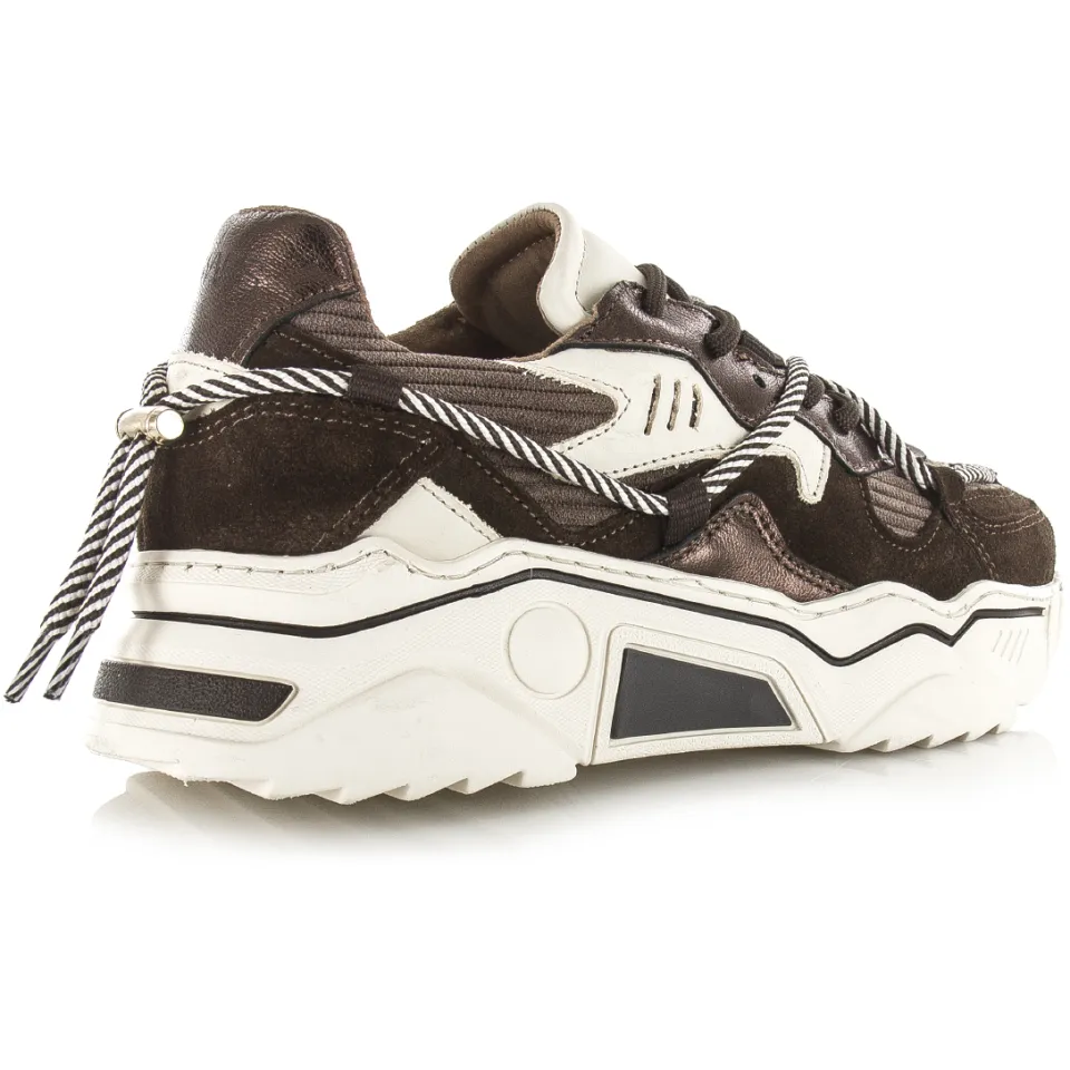 DWRS Label Jupiter corduroy sneaker bruin, foto 5
