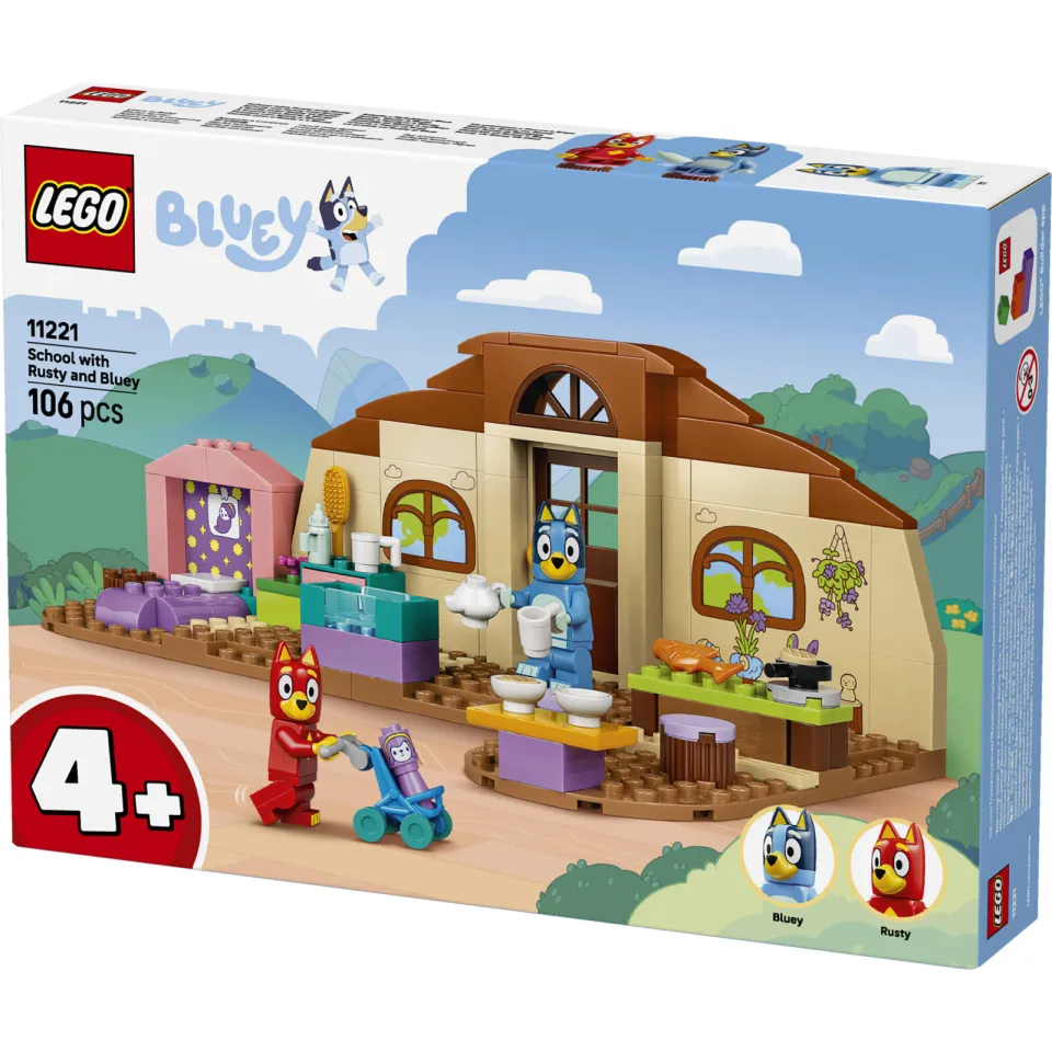 Lego Bluey School met Rusty en Bluey 11221, foto 7