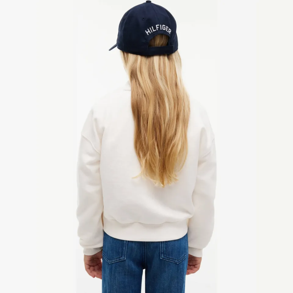 Tommy Hilfiger sweater met tekst - offwhite, foto 5