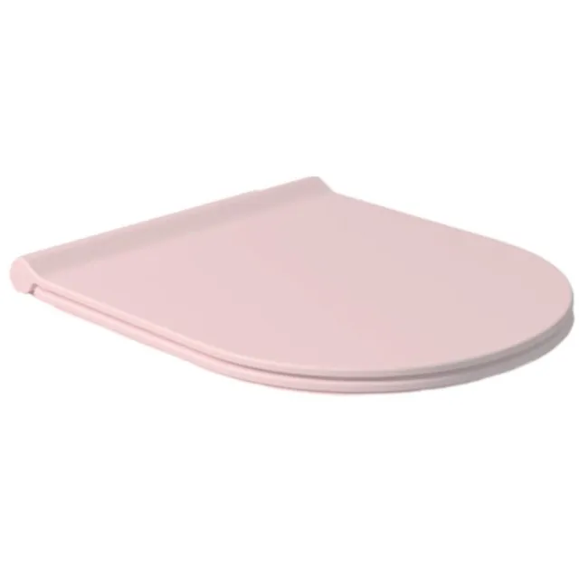 Toiletzitting Salenzi Form Slim Mat Roze