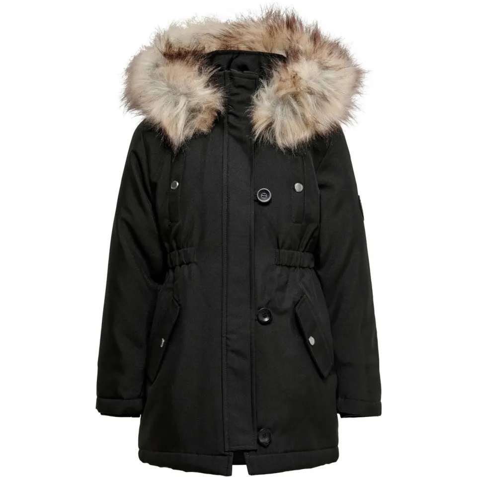 Only Kogiris winterjas zwart, foto 2