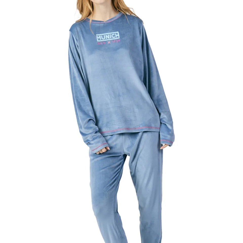 Munich MU5 pyjamaset blauw, foto 2