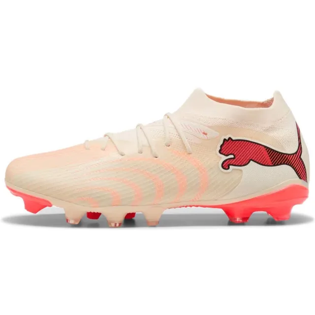 Puma Future 9 Match FG/AG senior voetbalschoenen - beige/rood