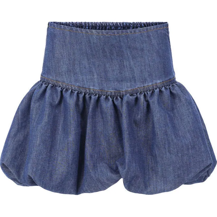 Retour Jeans korte spijkerrok donkerblauw dark indigo, foto 2