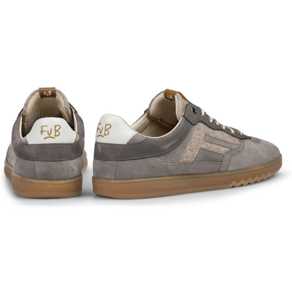 Floris Van Bommel De Zaler 04.07 suède sneakers grijs, foto 2