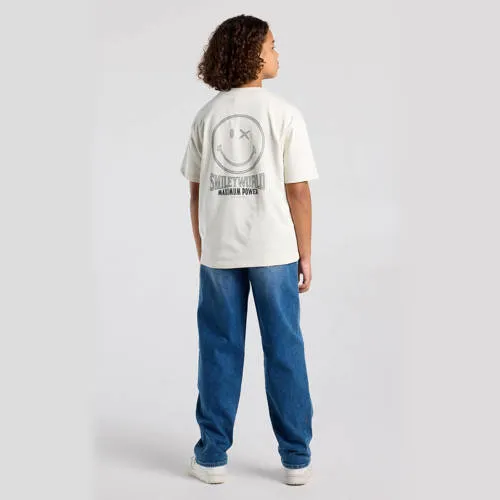 America Today Everon Jr t-shirt met backprint wit, foto 3