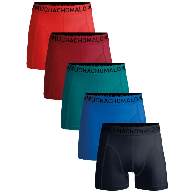 Muchachomalo Heren 5-pack Boxershorts Veelkleurig