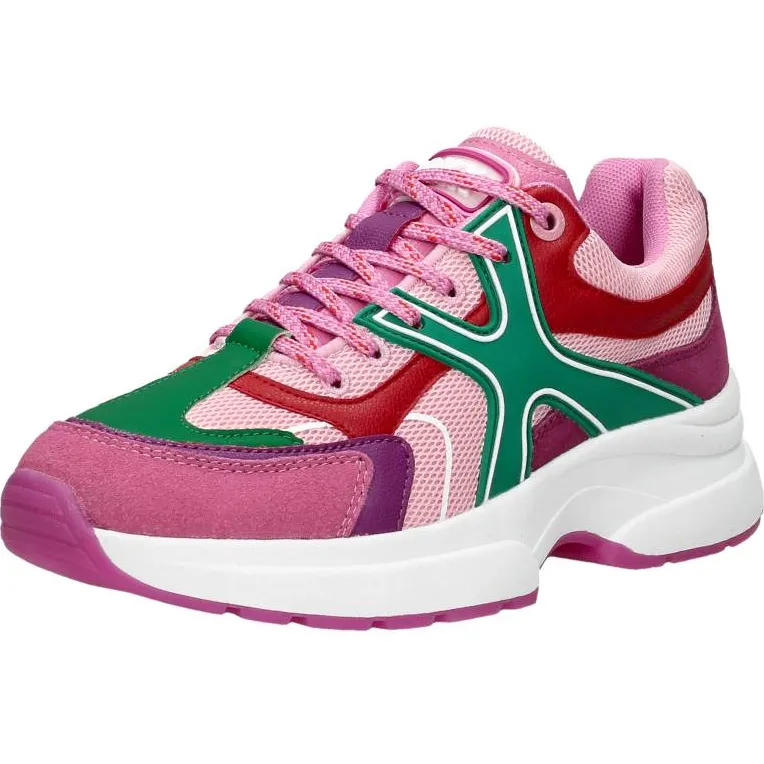 Mexx Loyce lage sneakers roze, foto 3