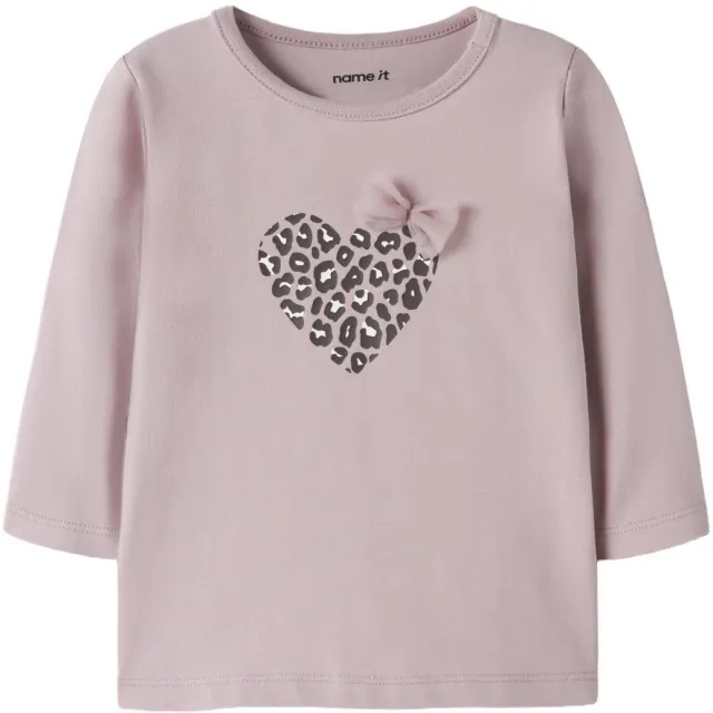 NAME IT BABY regular fit longsleeve met print lila, foto 2