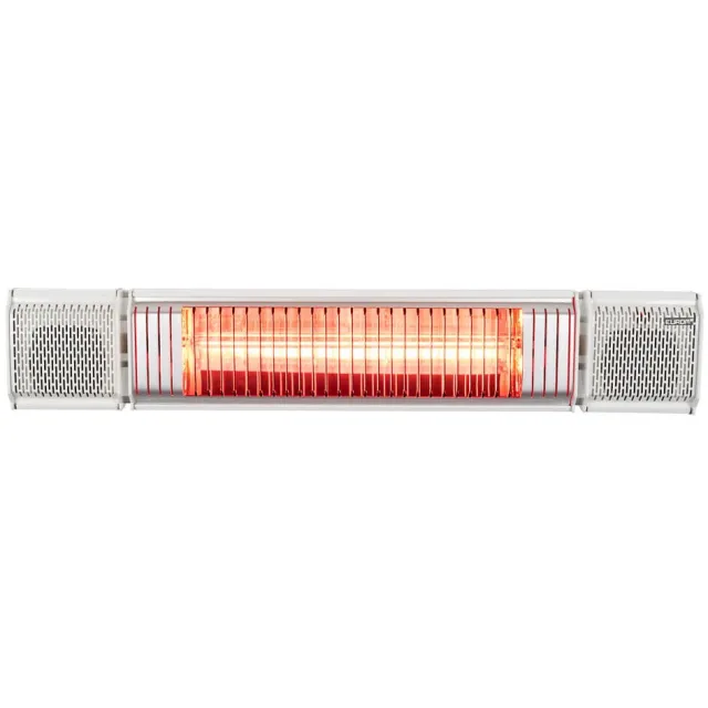 Eurom Heat and Beat terrasverwarmer wit