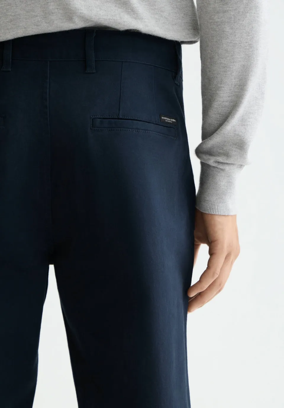 Scotch & Soda Stuart chino navy, foto 4