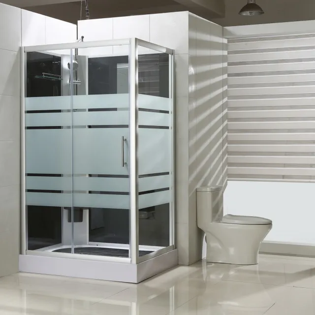 Wiesbaden Complete Douchecabine Wiesbaden Thermo 120x90x218 cm 5mm (Links)