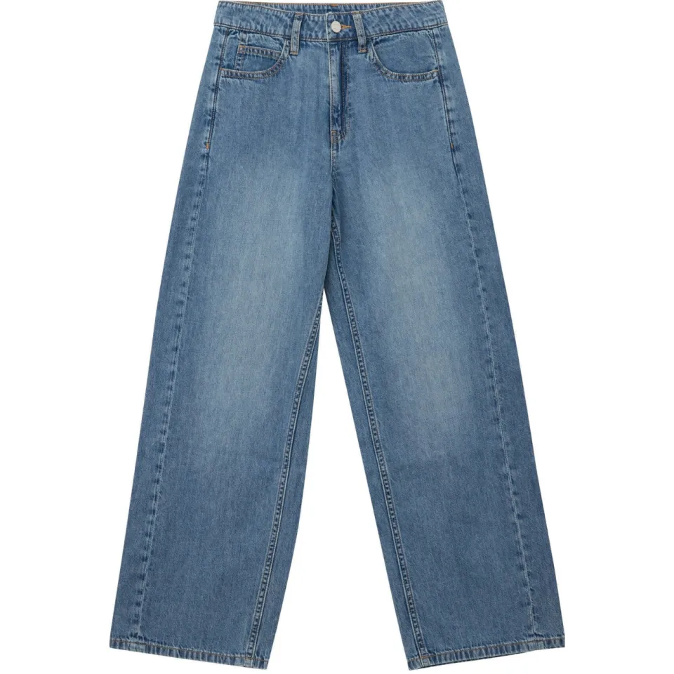 s.Oliver loose fit jeans baggy jeans medium blue denim, foto 2