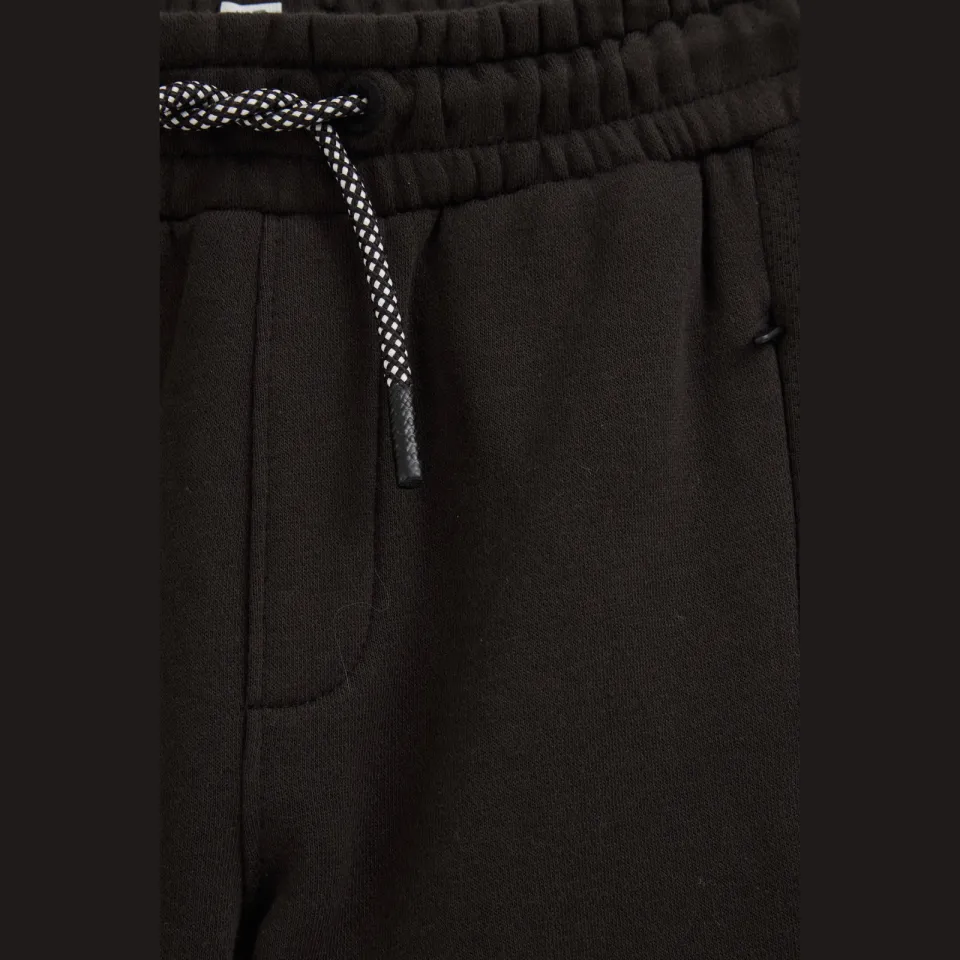WE Fashion tapered cargobroek zwart, foto 5