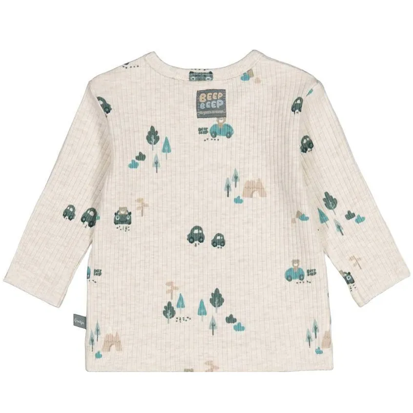 Feetje Beep Beep longsleeve offwhite, foto 3