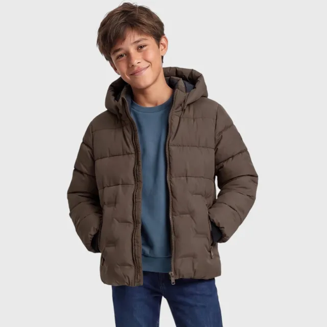 s.Oliver junior winterjas bruin