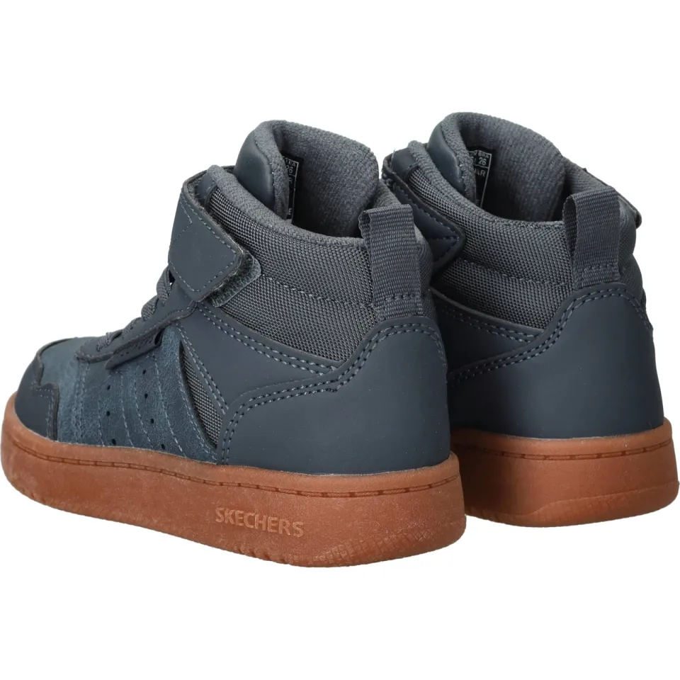 Skechers Quick Street hoge sneakers marine, foto 4