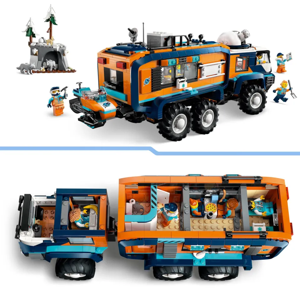 Lego City Laboratoriumtruck op de Noordpool Bouwset 60471, foto 7