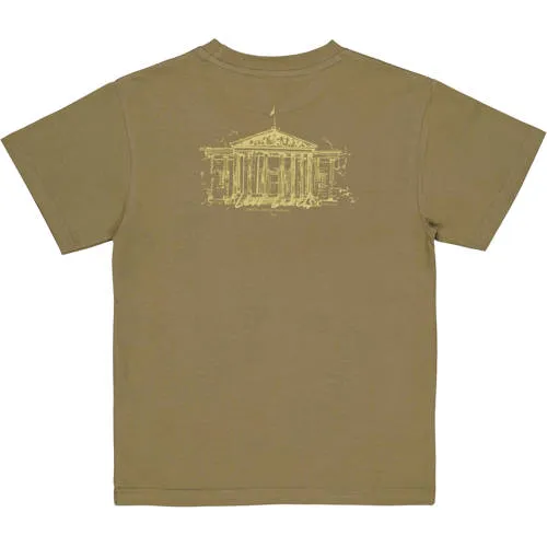 LEVV T-shirt met backprint groen, foto 5