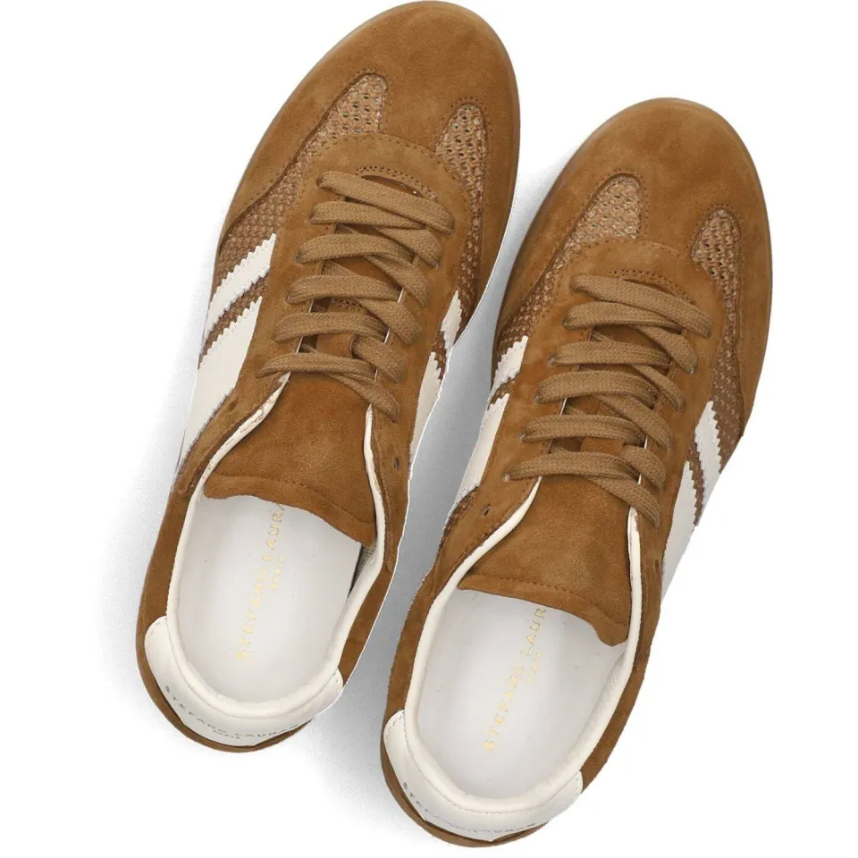 Stefano Lauran Sneakers 1white1191 Bruin, foto 4