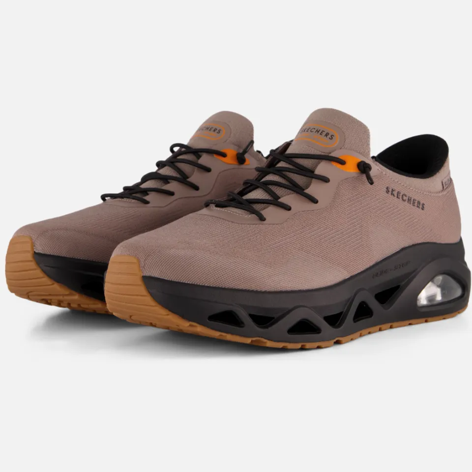 Skechers Slip-ins Uno Glide Step lage sneaker bruin, foto 2