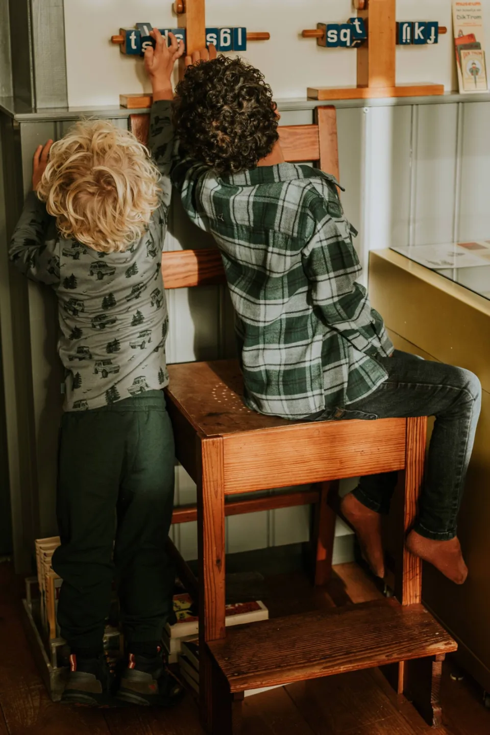 Koko Noko geruit overshirt groen, foto 4