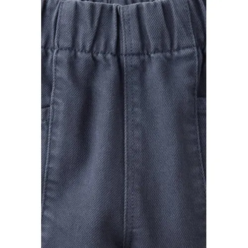 Mango casual broek donkerblauw, foto 5