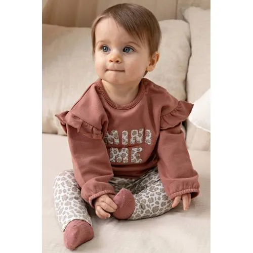 Feetje sweater Dress to Impress mauve, foto 4