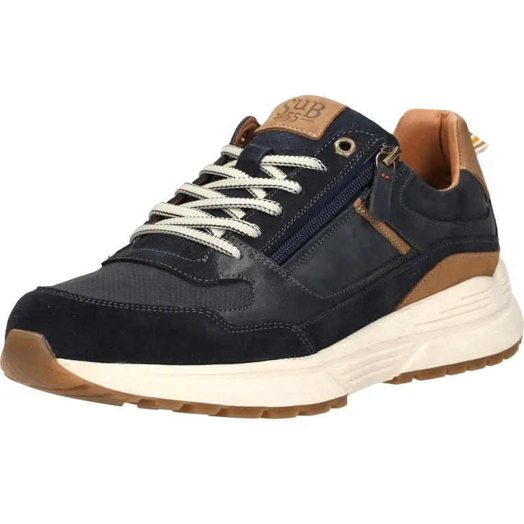 Sub55 Comfort Collection lage veterschoen zwart, foto 3