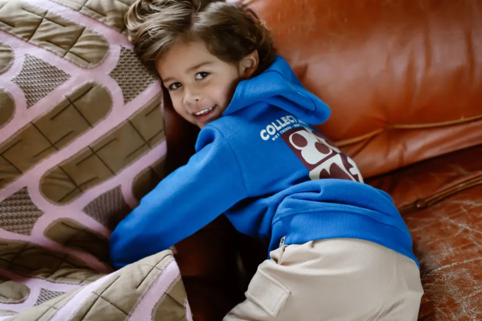 Daily7 hoodie blauw, foto 5