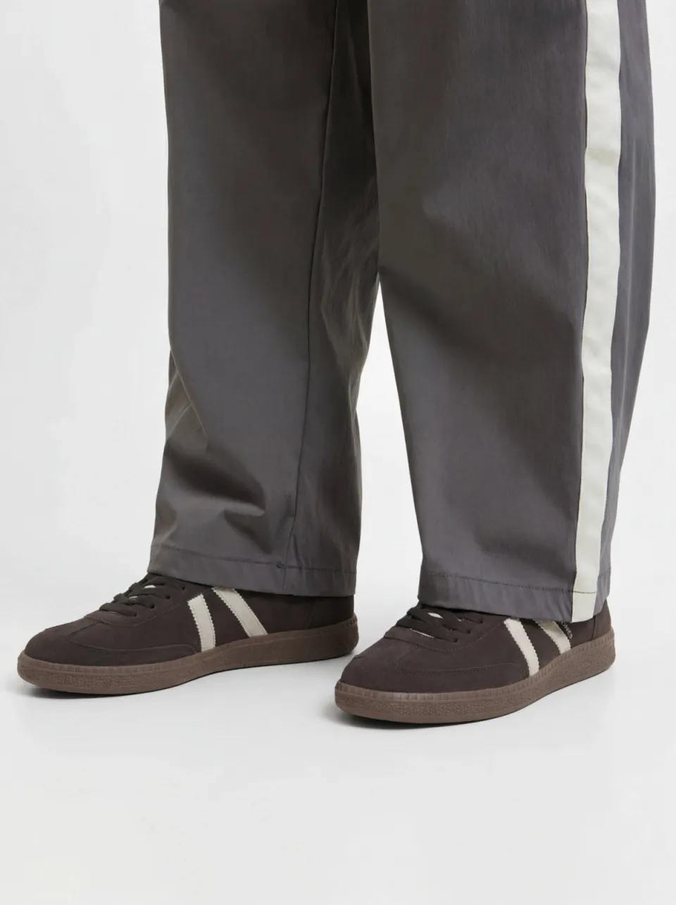 Jack & Jones Jfwkirk imitatieleren sneakers donkerbruin, foto 7
