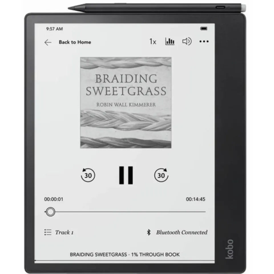 Kobo Elipsa 2E e-reader met stylus 2 zwart, foto 3