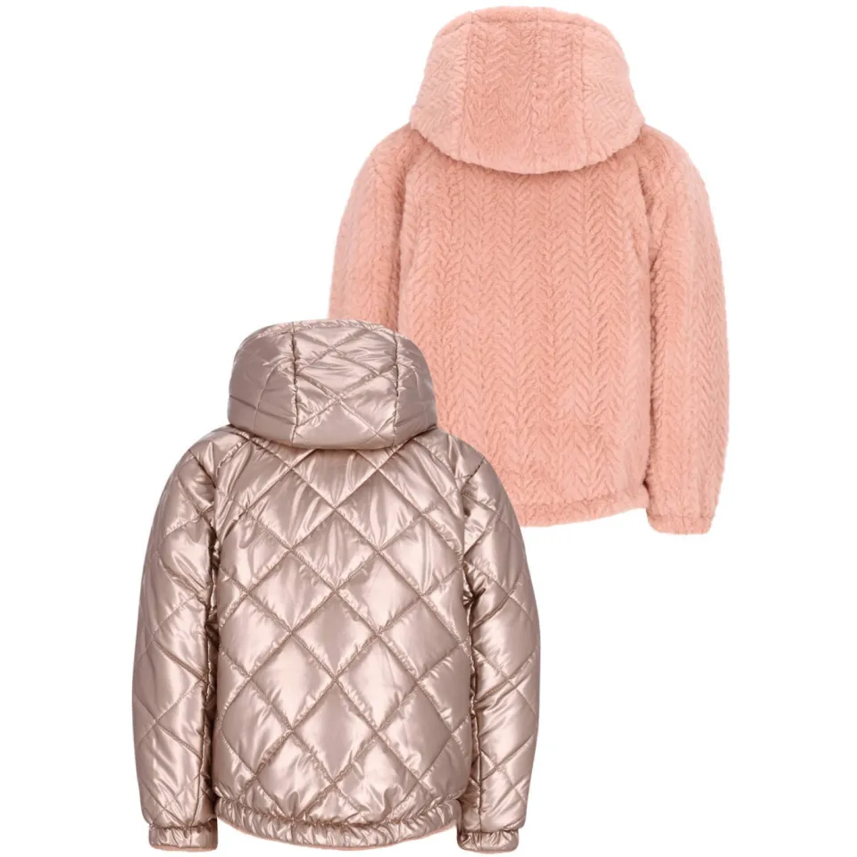 Like Flo Aimee keerbare winterjas roze, foto 3
