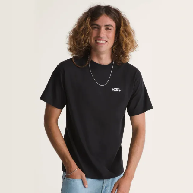 Vans regular fit T-shirt - zwart