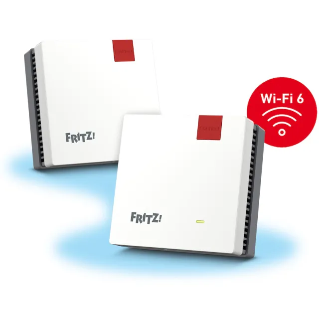 Fritz! Mesh Set 1600 2-pack Mesh router Rood