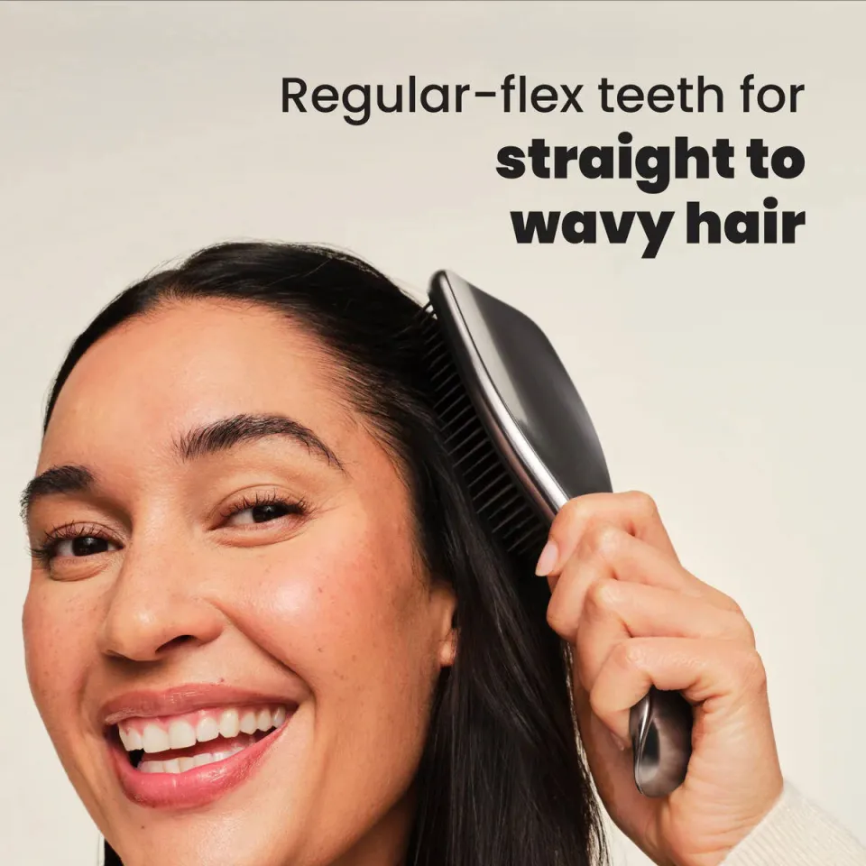 Tangle Teezer Ultimate Detangler Chrome Midnight Silver haarborstel, foto 4