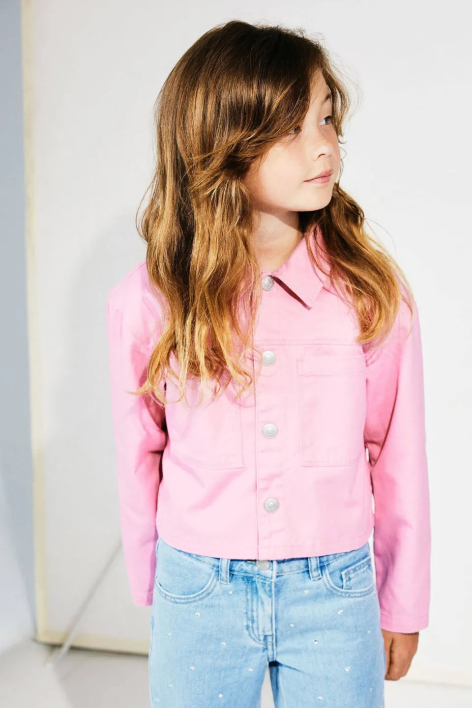 NAME IT KIDS straight leg jeans NKFROSE light blue denim, foto 3