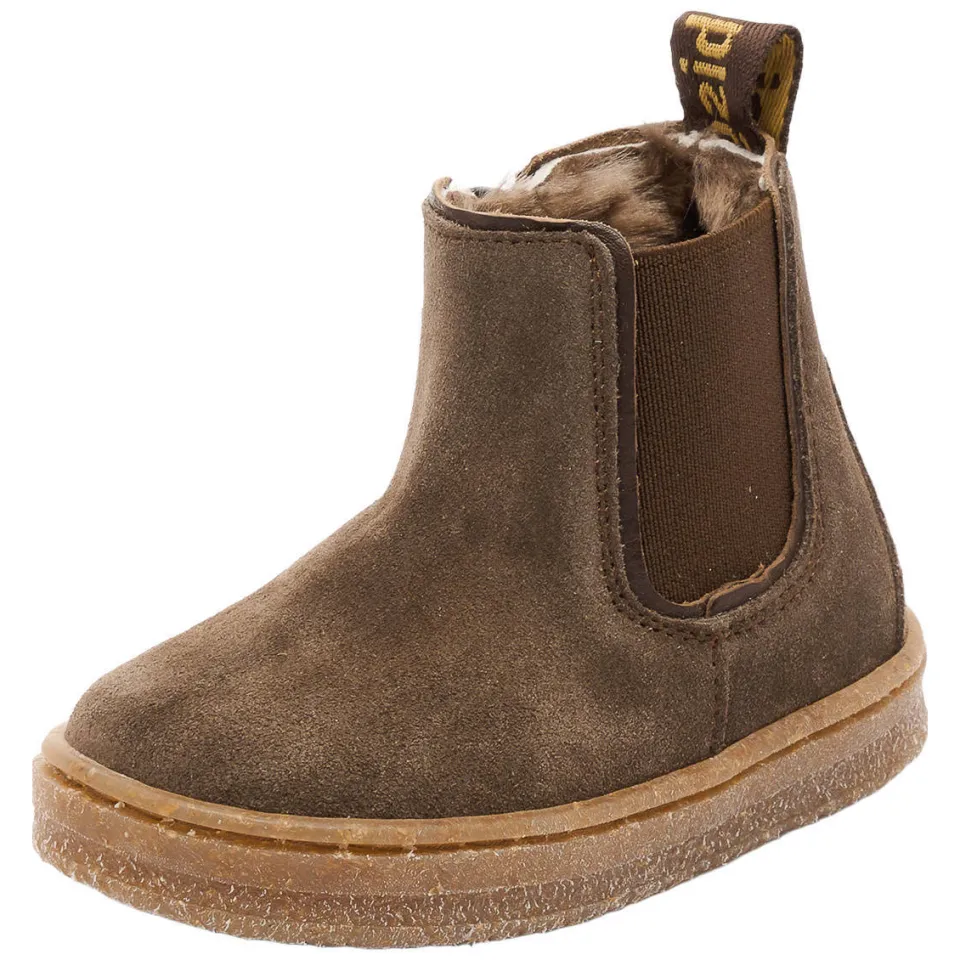 Bisgaard leren enkelboots - donkerbruin, foto 4