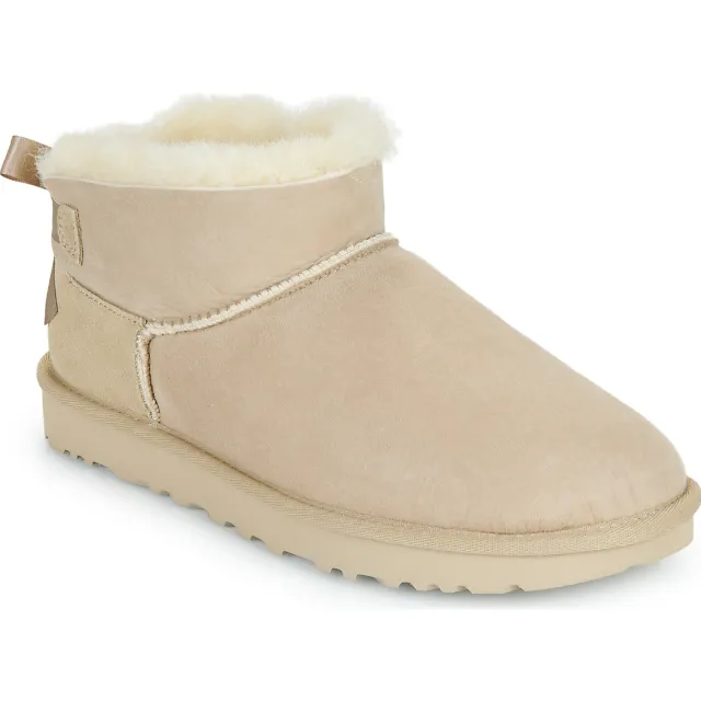 Ugg Ultra Mini Bailey Bow laarzen beige