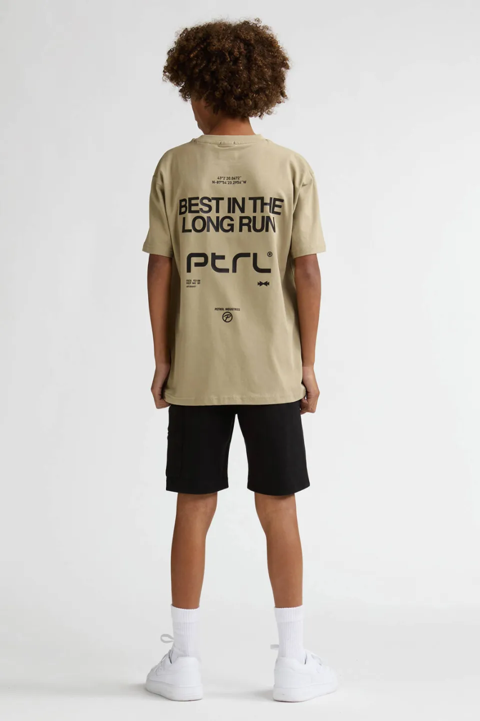 Petrol Industries t-shirt met backprint zand, foto 5